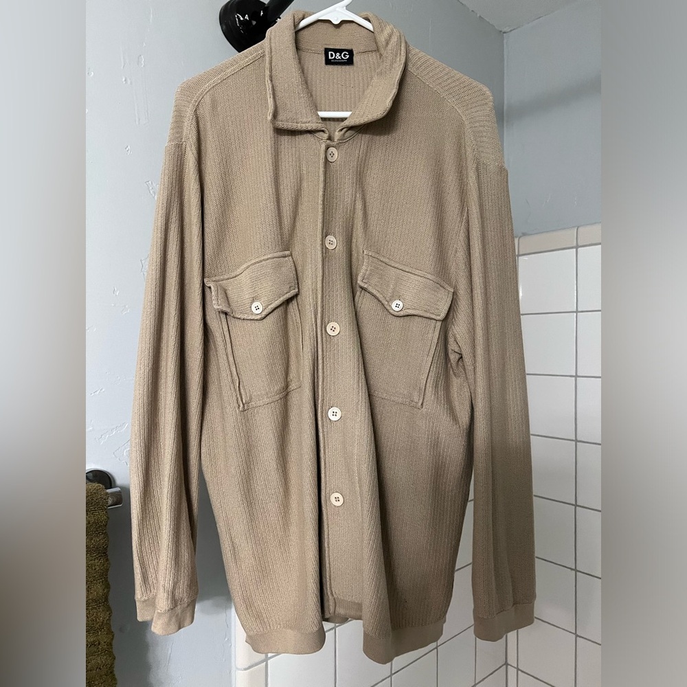 Dolce & Gabbana Men's Beige Cardigan